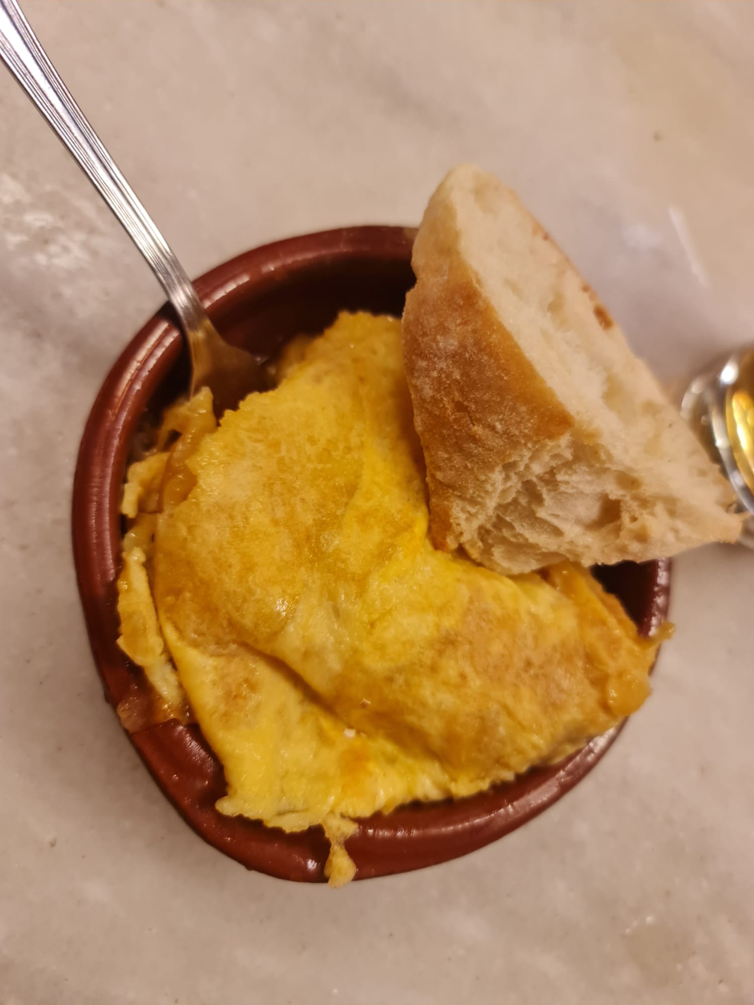 Tortilla en Santiago de Compostela en LA TITA!!!
